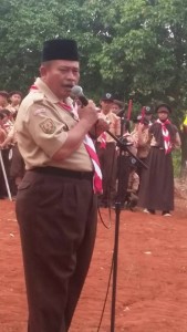 Kaharmabiran Sukarjo saat memberikan sambutan pembukaan Jamran Panmas 2015.