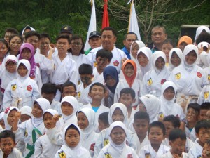 para pelajar yang tergabung di Gokasi
