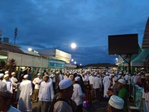 Suasana Haul Akbar ke 11 Guru Sekumpul Martapura