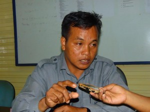 Nosriyono, Anggota DPRD Kotabaru dari Komisi II fraksi Demokrat (foto. Deddy)