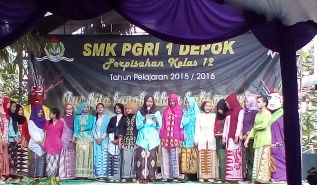 pelepasan siswa-siswi smk pgri 1depok