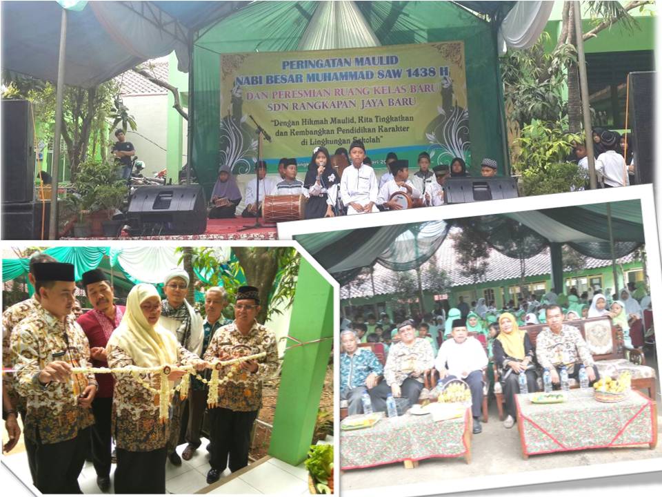 Peresmian RKB dan Peringatan Maulid Nabi Muhammad SAW di SDN Rangkapan Jaya Baru, Pancoranmas