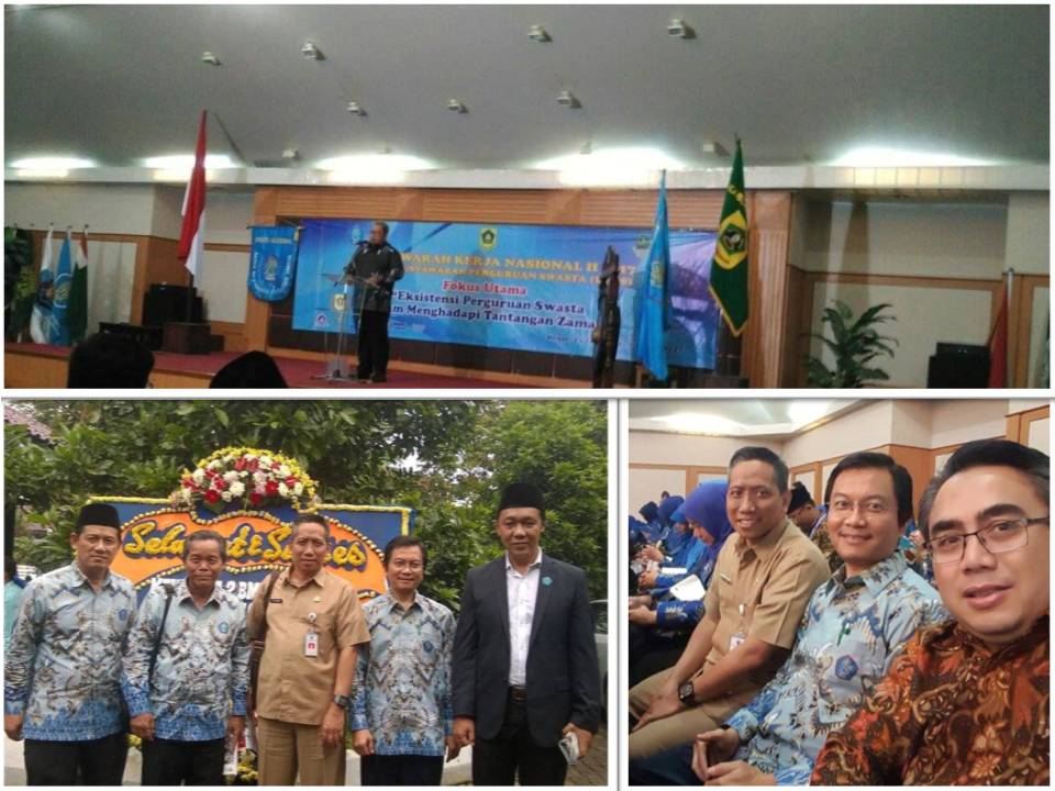 Kadisdik kota Depok, M. Thamrin bersama pengurus BMPS Kota Depok