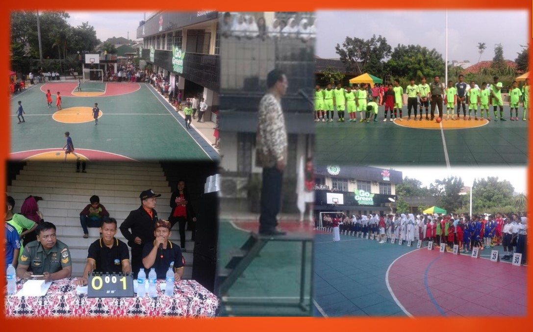 Upacara pembukaan Porsenitek SMP PGRI Depok 2 Tengah