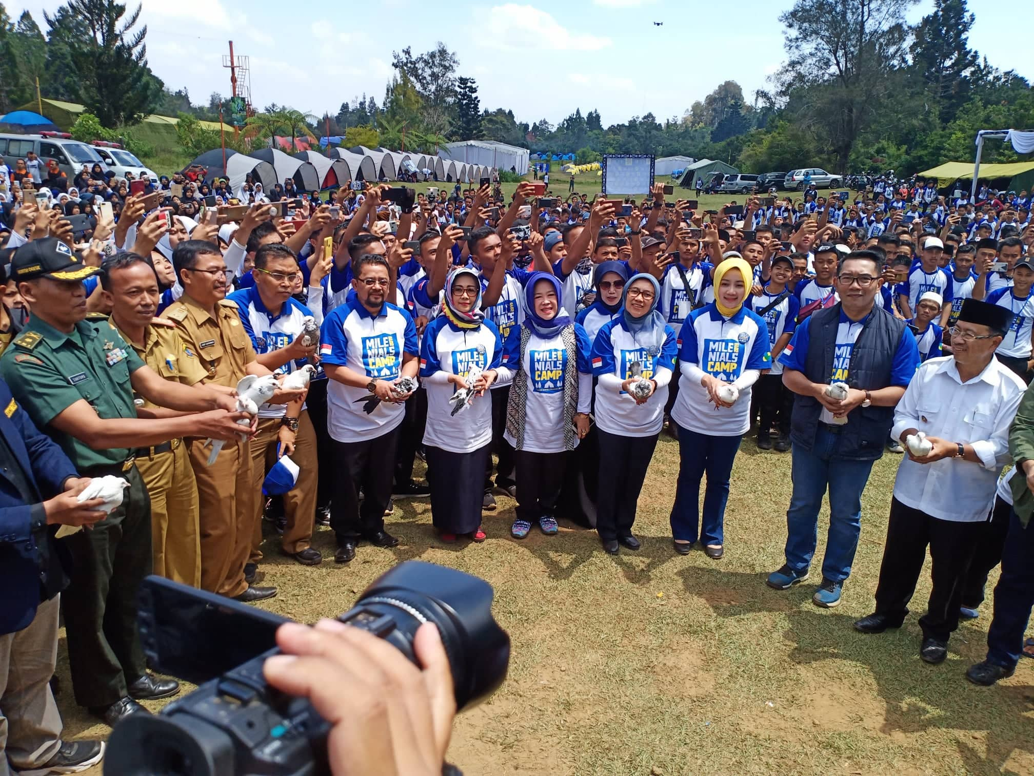 Gubernur Jawa Barat Hadiri Milenial Camp 2019