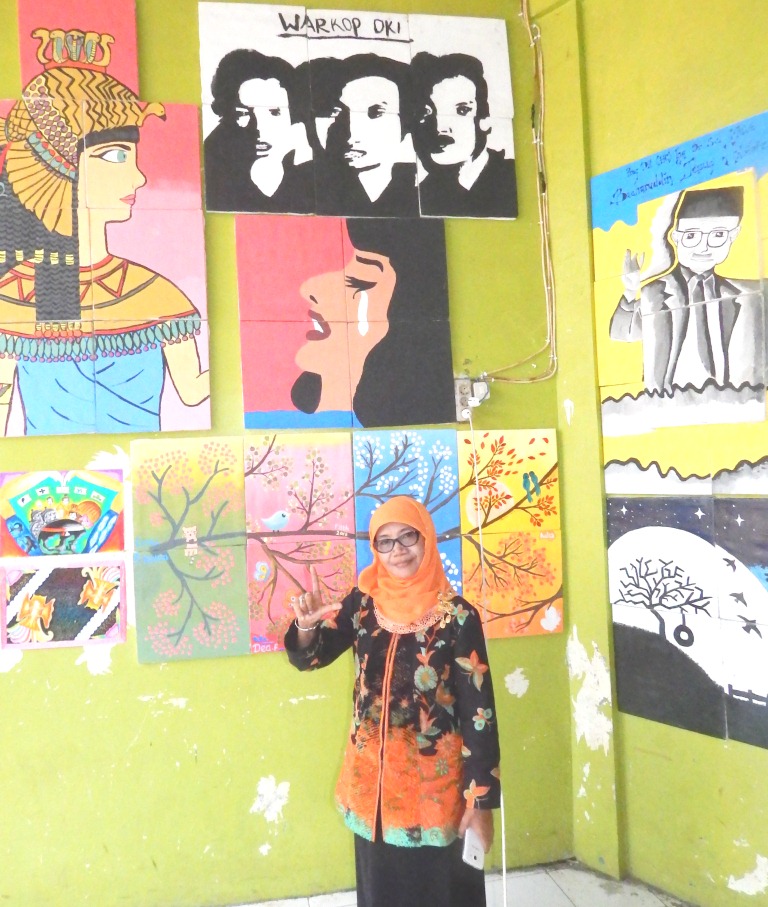 SMPN 6 Sukses gelar Pasar Seni