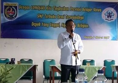 5 SMP Terbuka di Depok Ikut Lomojari Tingkat Kota