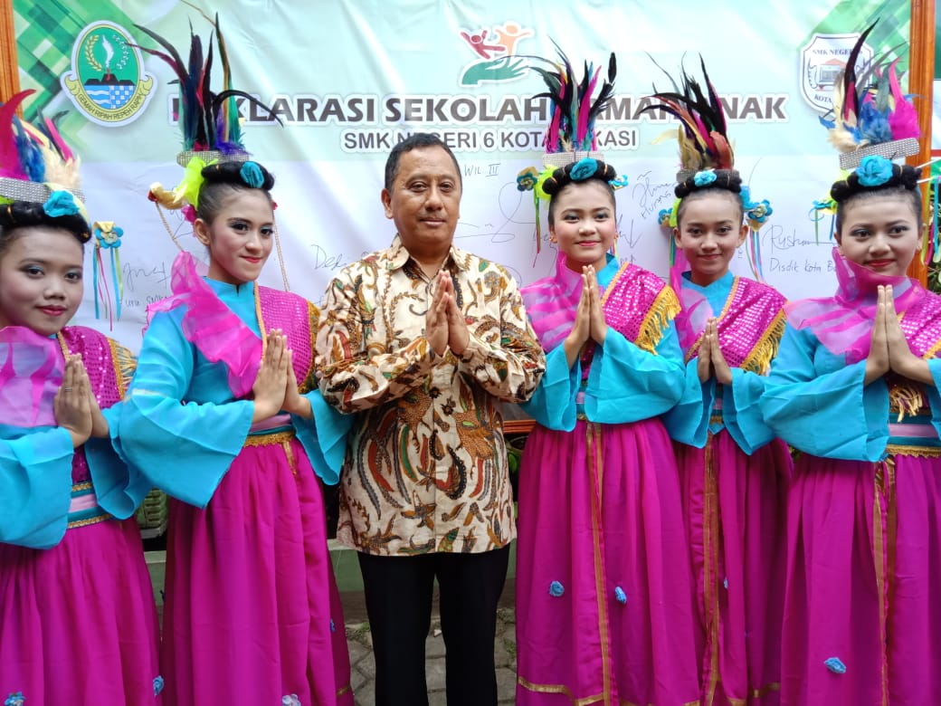 SMK Negeri 6 Kota Bekasi Deklarasi Sekolah Ramah Anak