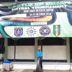 Sariyo Sabani Buka Turnamen Futsal Antar Pelajar di lapangan futsal SMP Muhammadiyah 4 Depok