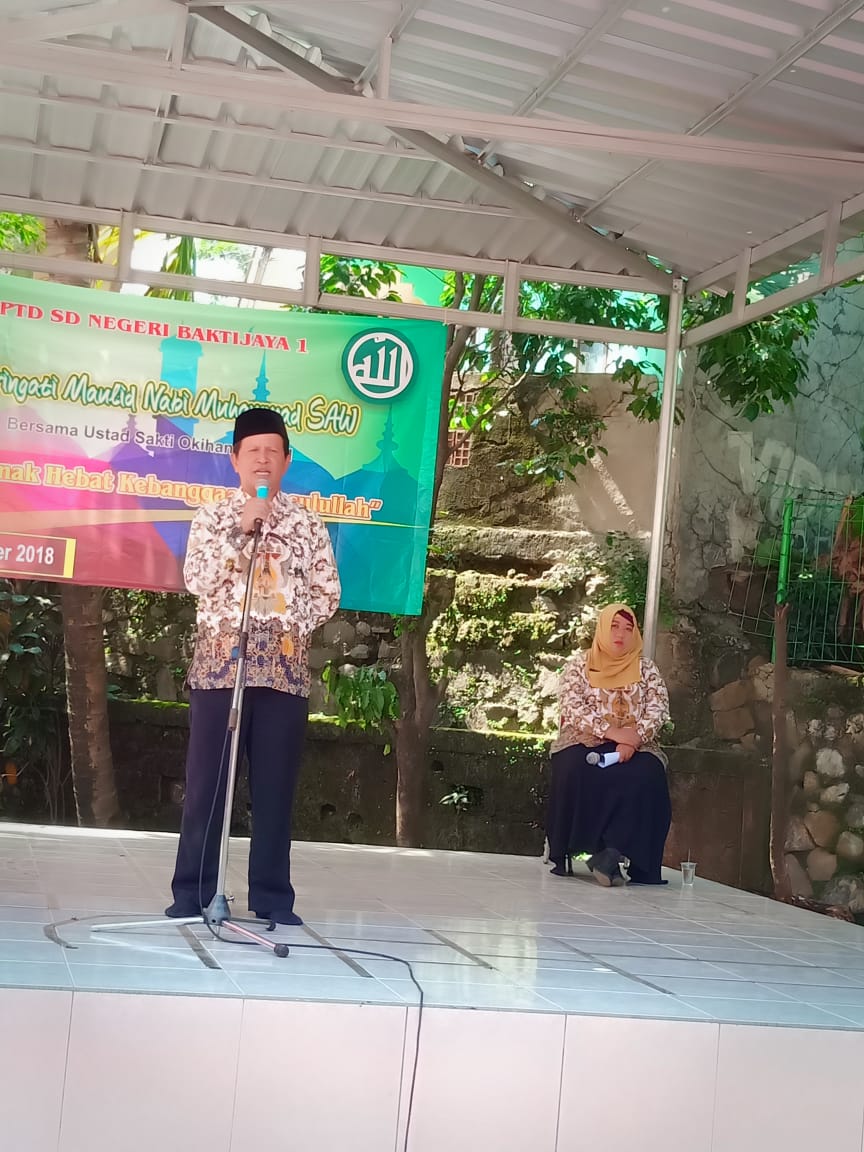 Ini Pesan Kepala UPTD SDN Baktijaya 1 Ke Siswa Dalam Peringatan Maulid Nabi