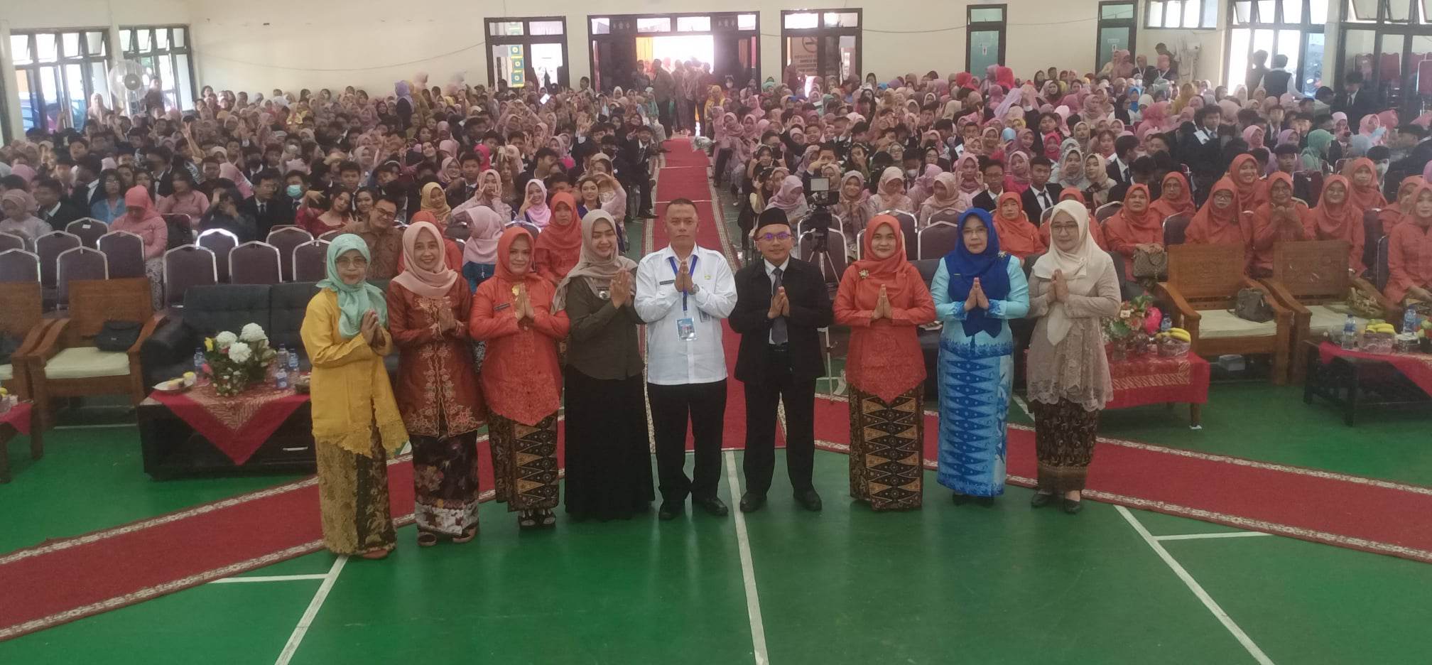 Ini Pesan Mendalam Kepsek SMPN 22 Saat Pelepasan Siswa Kelas IX   Angkatan VII tahun 2023