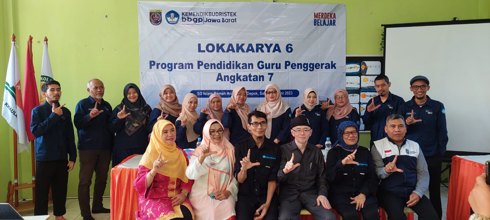 Program Pendidikan Guru Penggerak Angkatan 7 Gelar Lokakarya 6