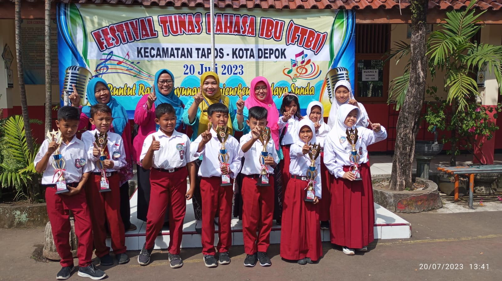 SD Cilangkap 1, Raih Juara Umum FTBI tingkat Kecamatan