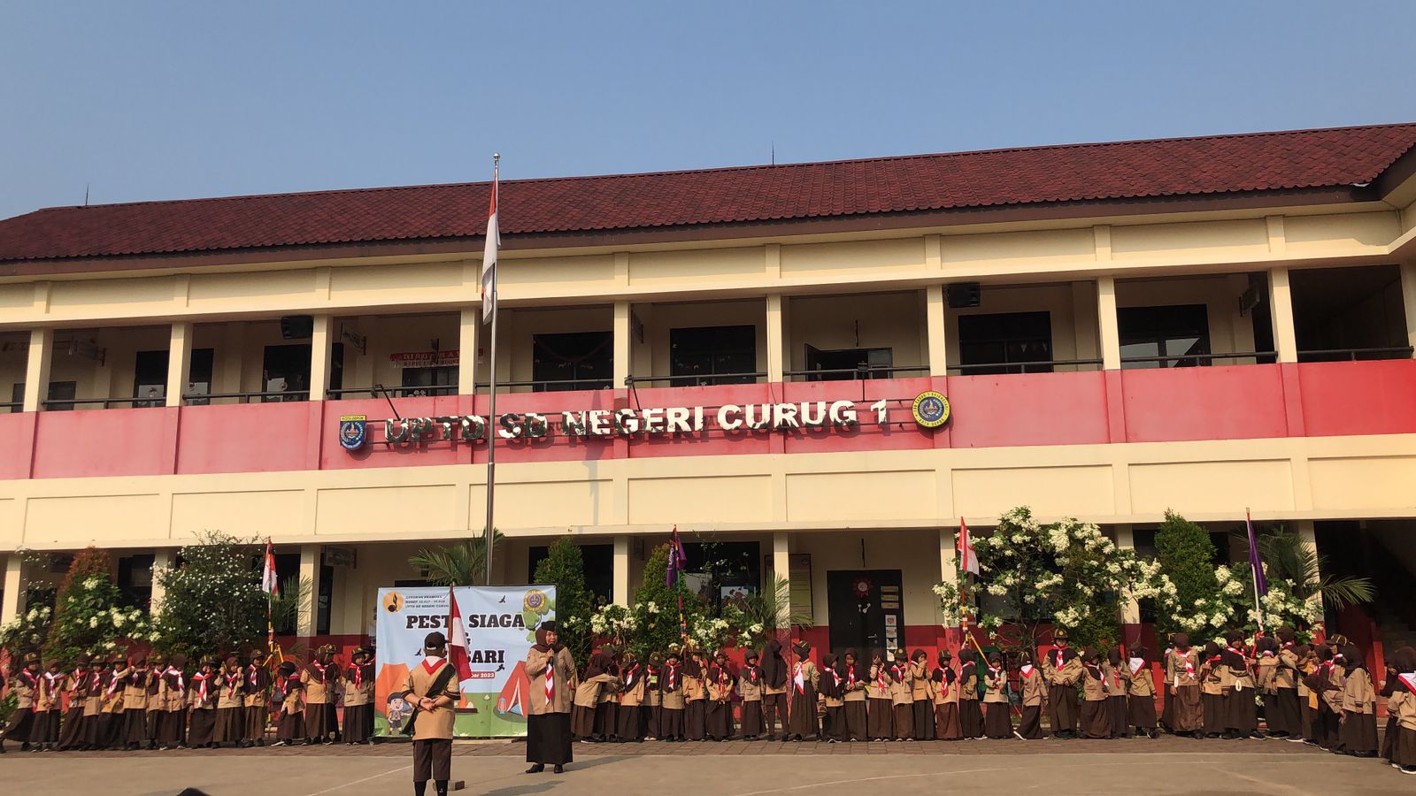 Pesta Siaga dan Persari di SDN Curug 01