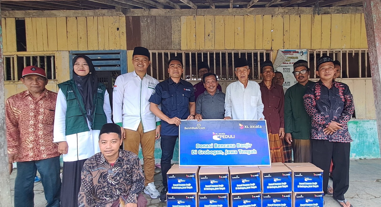 XL Axiata Salurkan Donasi ke Grobogan, Demak, dan Kudus