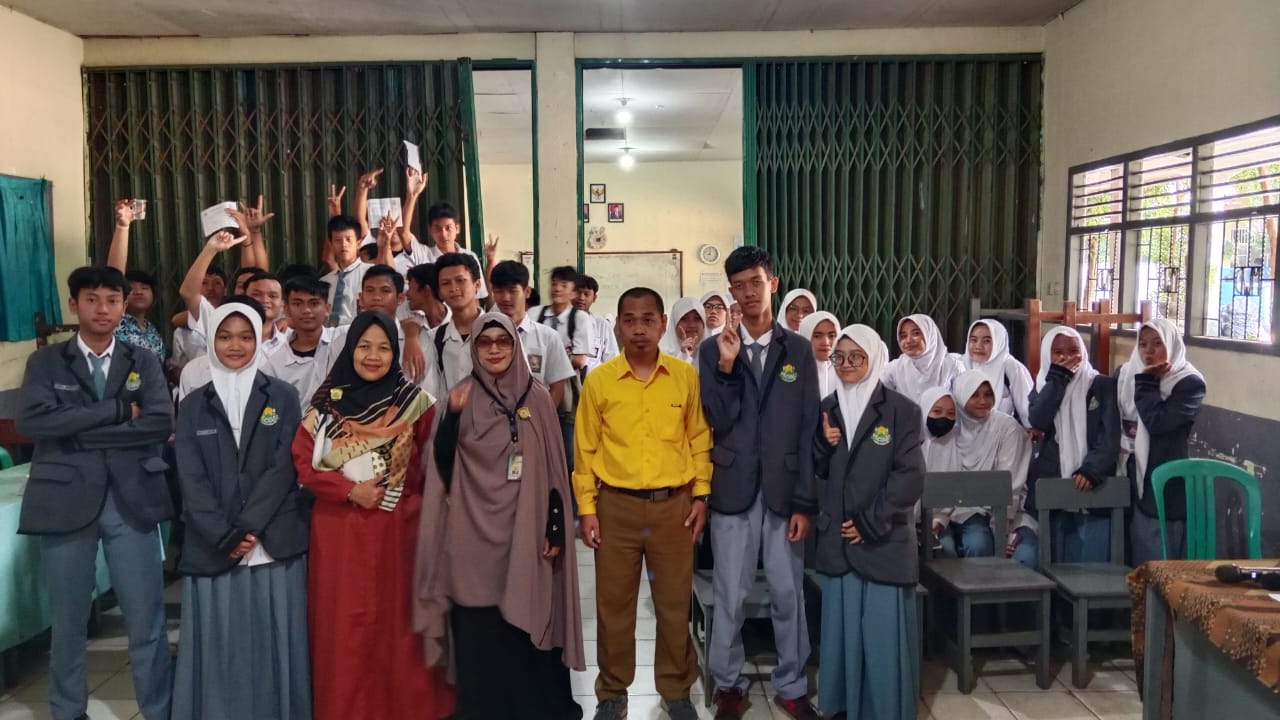 Pemilihan Pengurus Osis, Nayla Noor Azizah dan Fahrul Ariansyah Siap Pimpin Osis SMA Mawaddah Priode 2024-2025