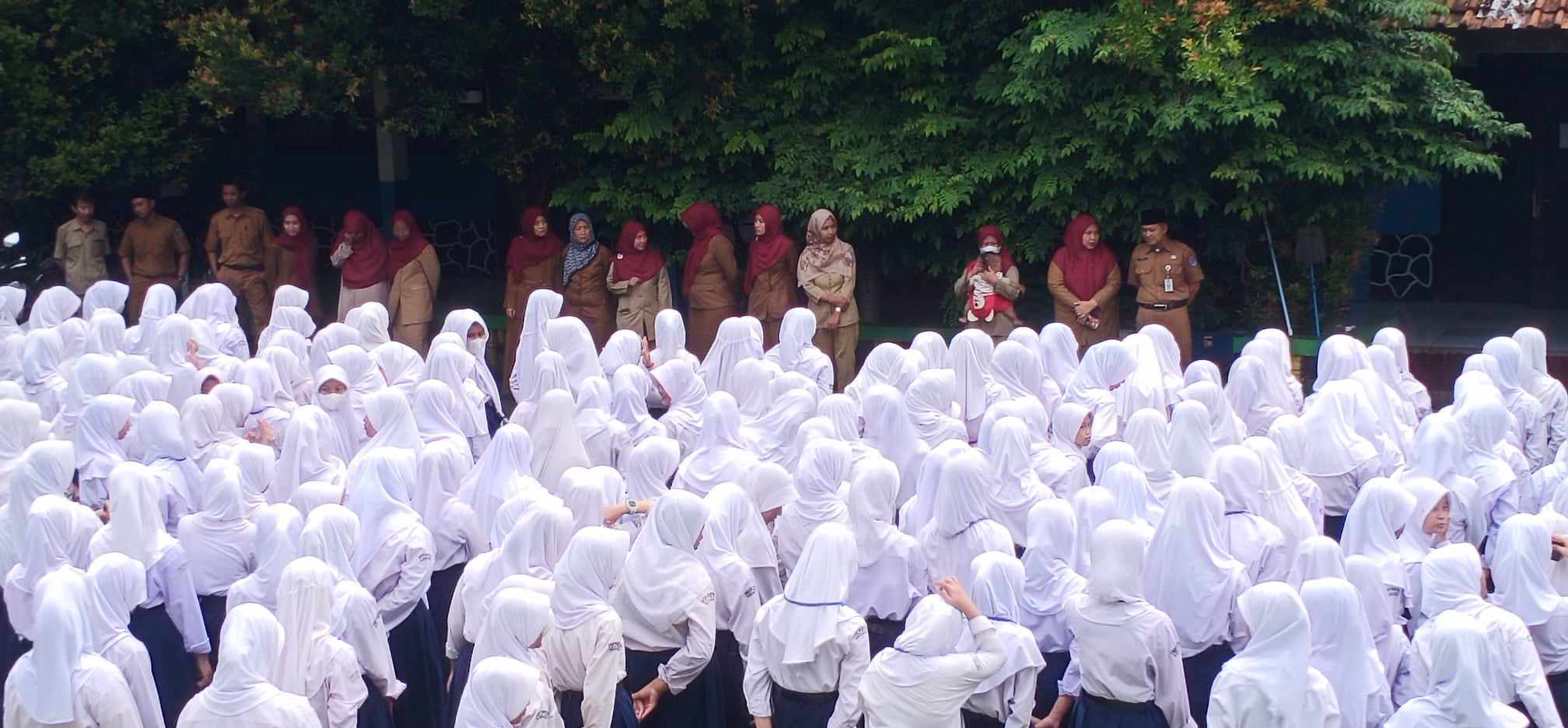 Ratusan Pelajar SMPN 33 Depok Gelar Pesantren Kilat Ramadhan