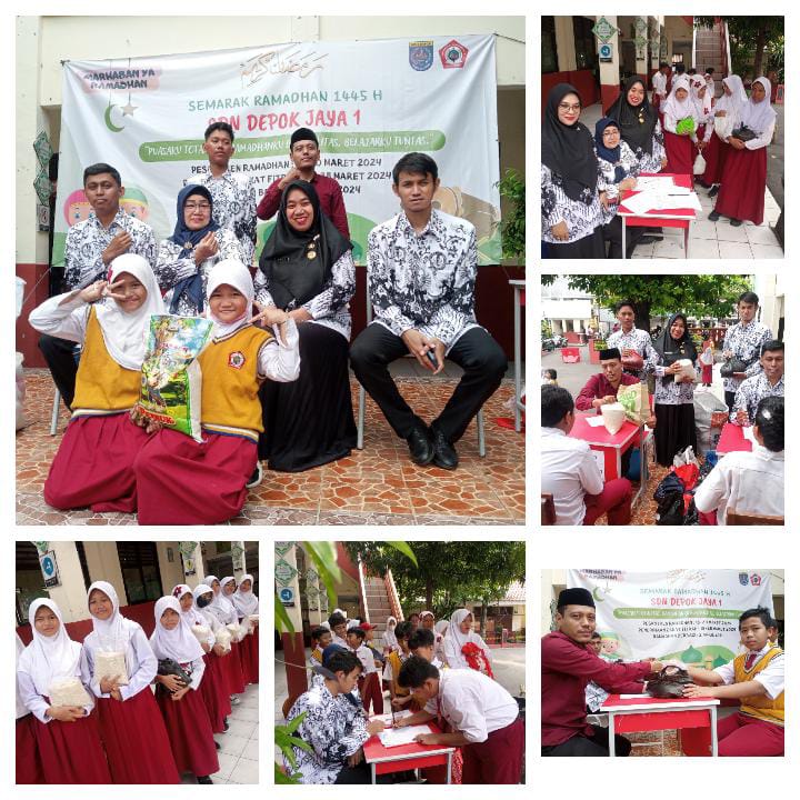 SDN Depokjaya 1 Mulai Merintis Pengelolaan Zakat Fitrah