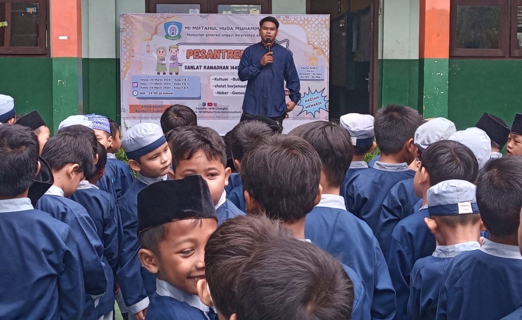 350 Siswa MI Miftahul Huda Muhammadiyah Ikut Pesantren Ramadhan