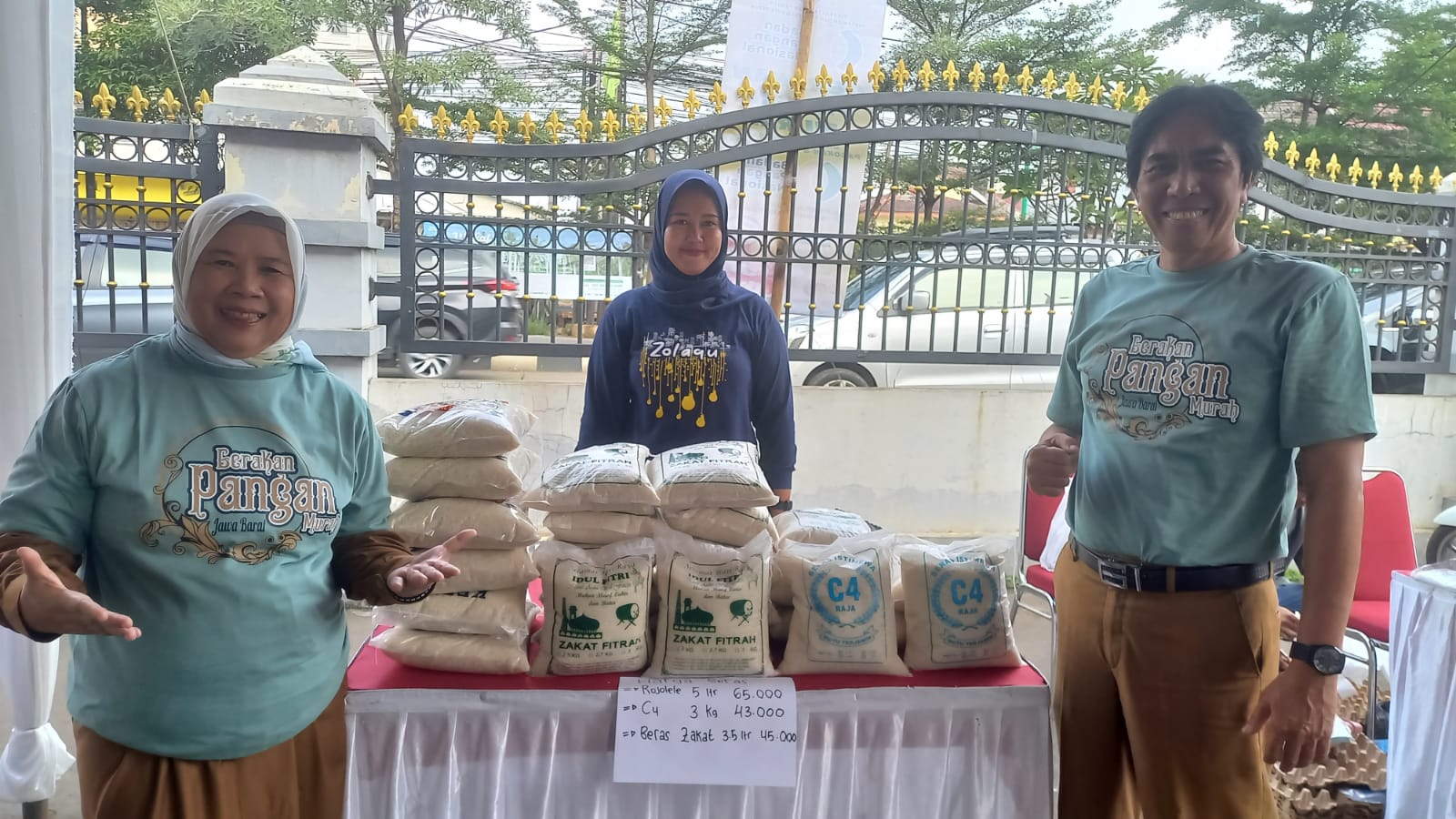 Samsat Depok dan Cinere Gelar Pangan Murah