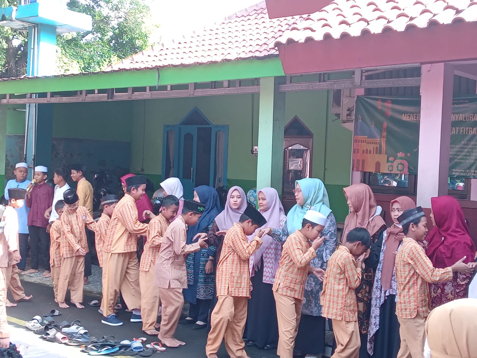 Usai Laksanakan Puasa Ramadhan, SD Negeri Pangkalan Jati 01 Gelar Halal Bi Halal
