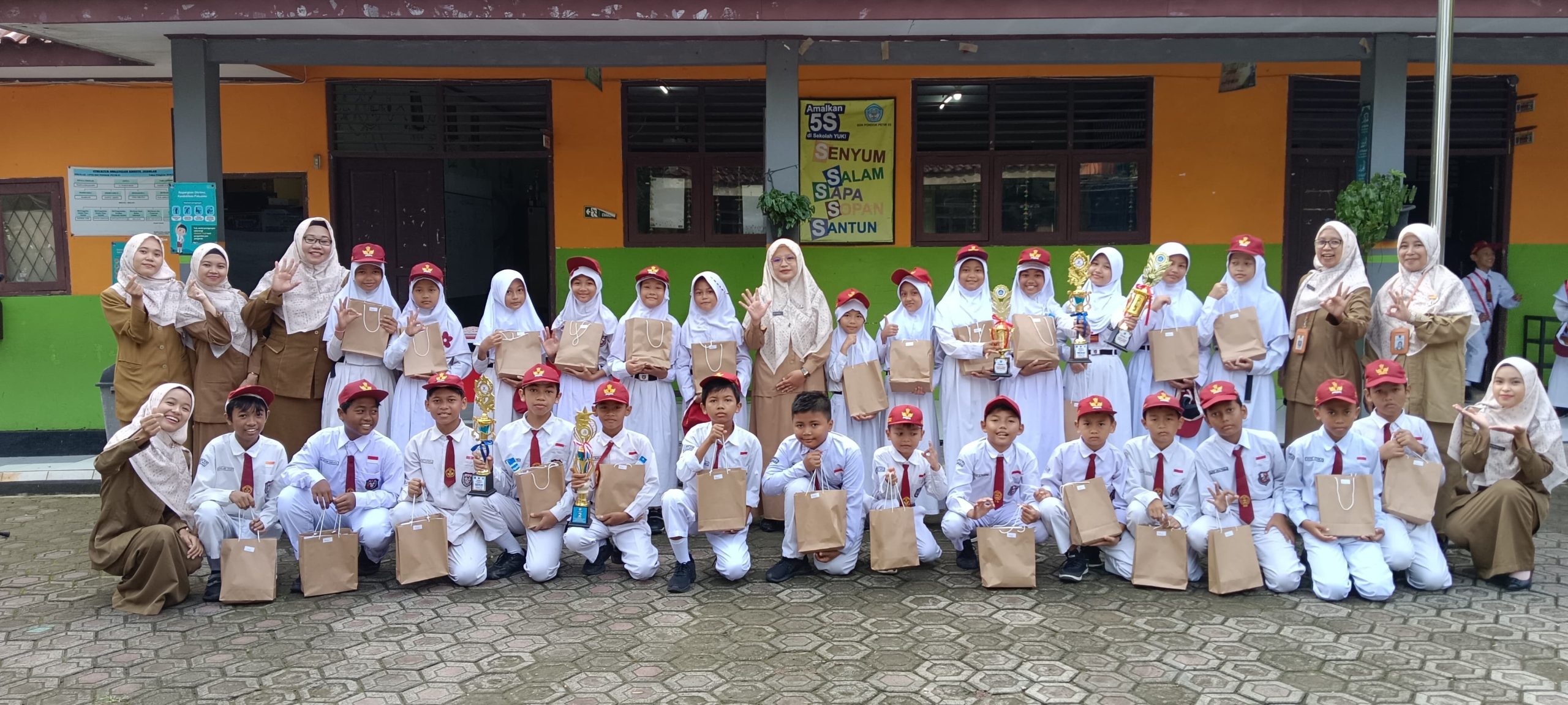 Siswa SDN Pondok Petir 03 Juara 1 Lomba Kaligrafi Kota Depok,  Kepsek: Kami Siap Juara Tingkat Provinsi
