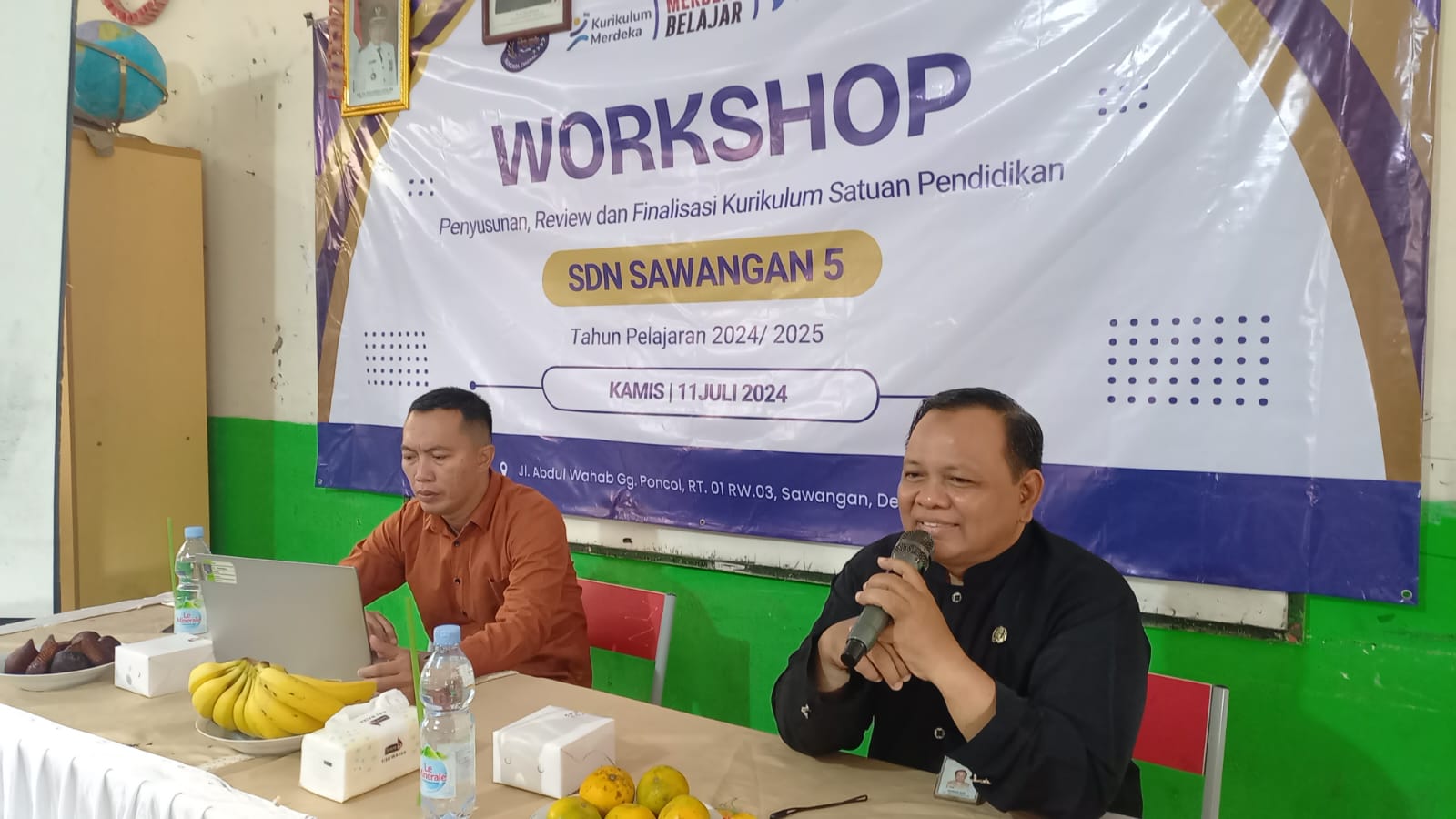 Workshop Kurikulum Satuan Pendidikan, Ini Penjelasan Pengawas SD Kecamatan Sawangan