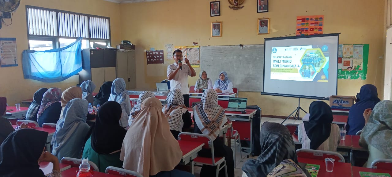 SDN Cinangka 04 Paparkan Program Sekolah Pada Ortusis