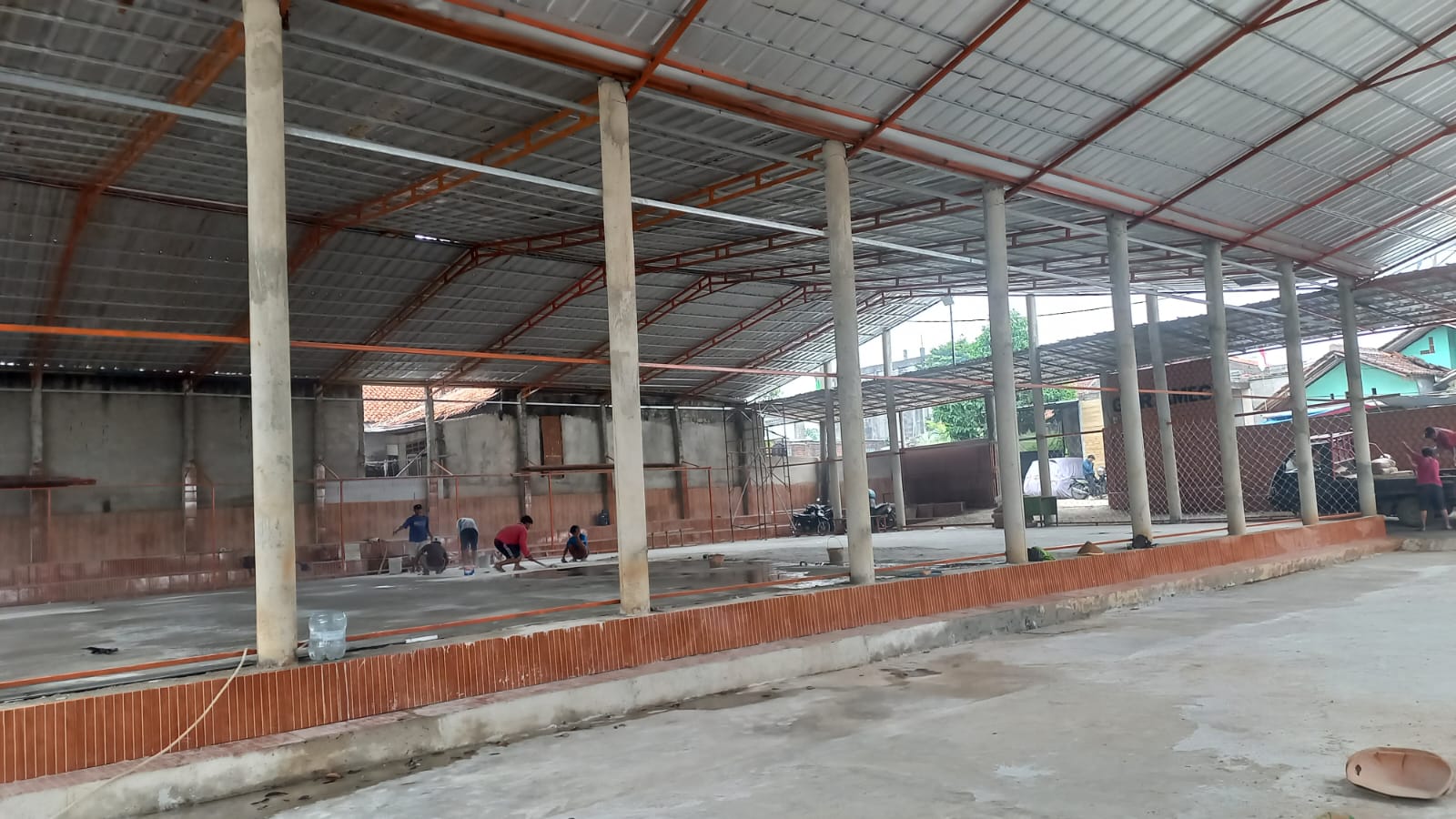 Penuhi Sarana Sekolah, Yayasan AMEC Bangun Gedung Olah Raga