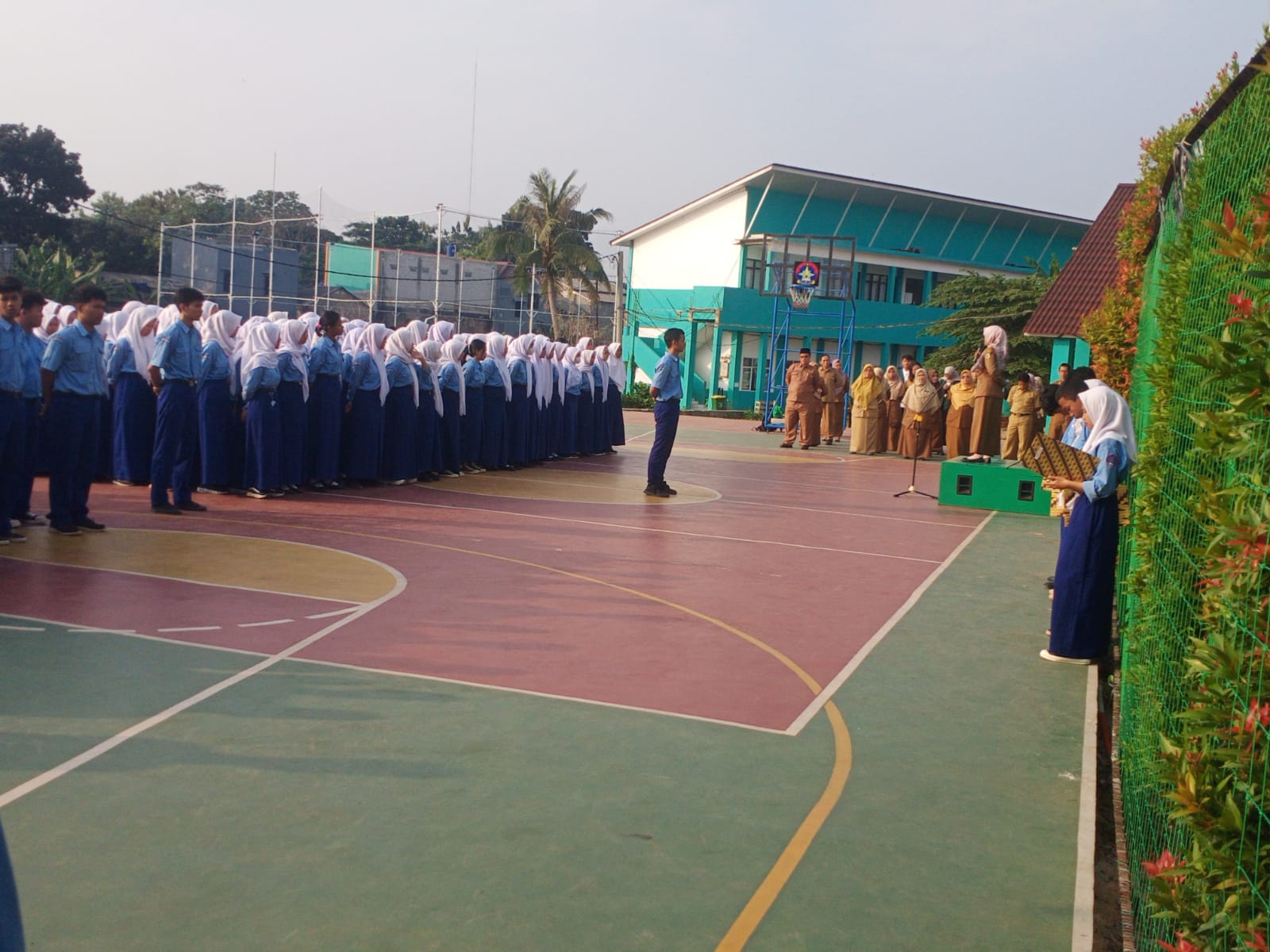 Apel Pagi SMK Negeri 3 Depok Perkuat Karakter Siswa