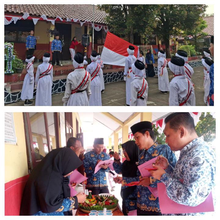 Lomba Nasi Tumpang Antar kelas Semarakan HUT Kemerdekaan RI di SDN Mekarjaya 14