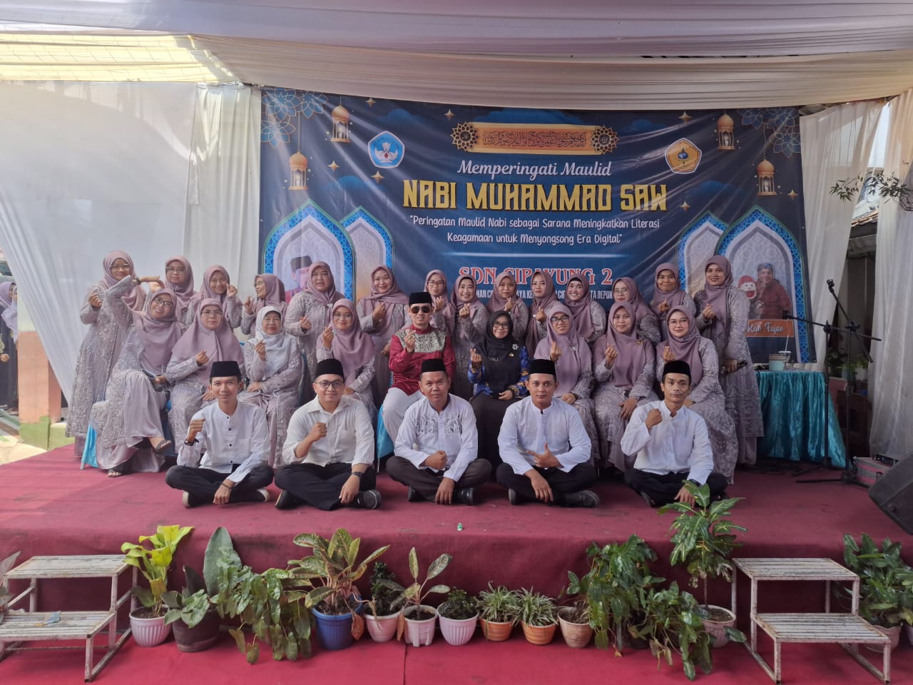 Meriah dan Mendalam, SDN Cipayung 02 Depok Rayakan Maulid Nabi dengan Inovasi Literasi Keagamaan