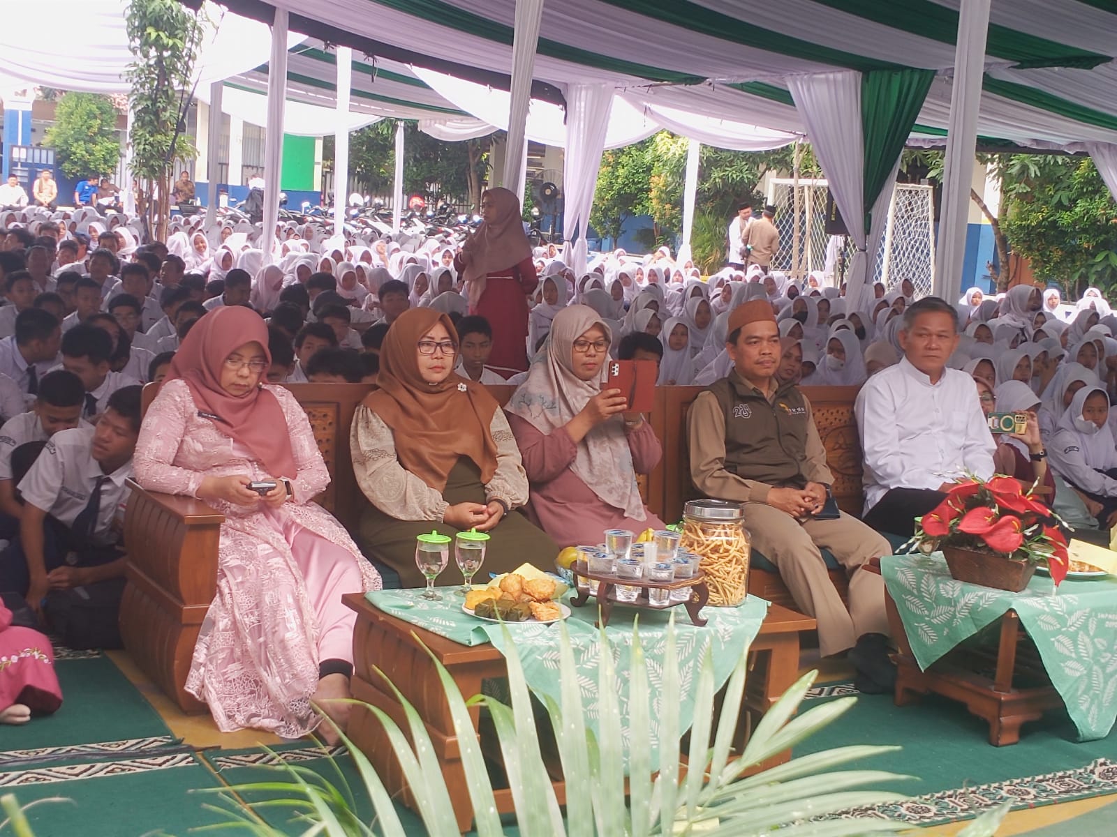 Peringatan Maulid Nabi di SMPN 20 Depok: Pentingnya Teladani Rosulullah