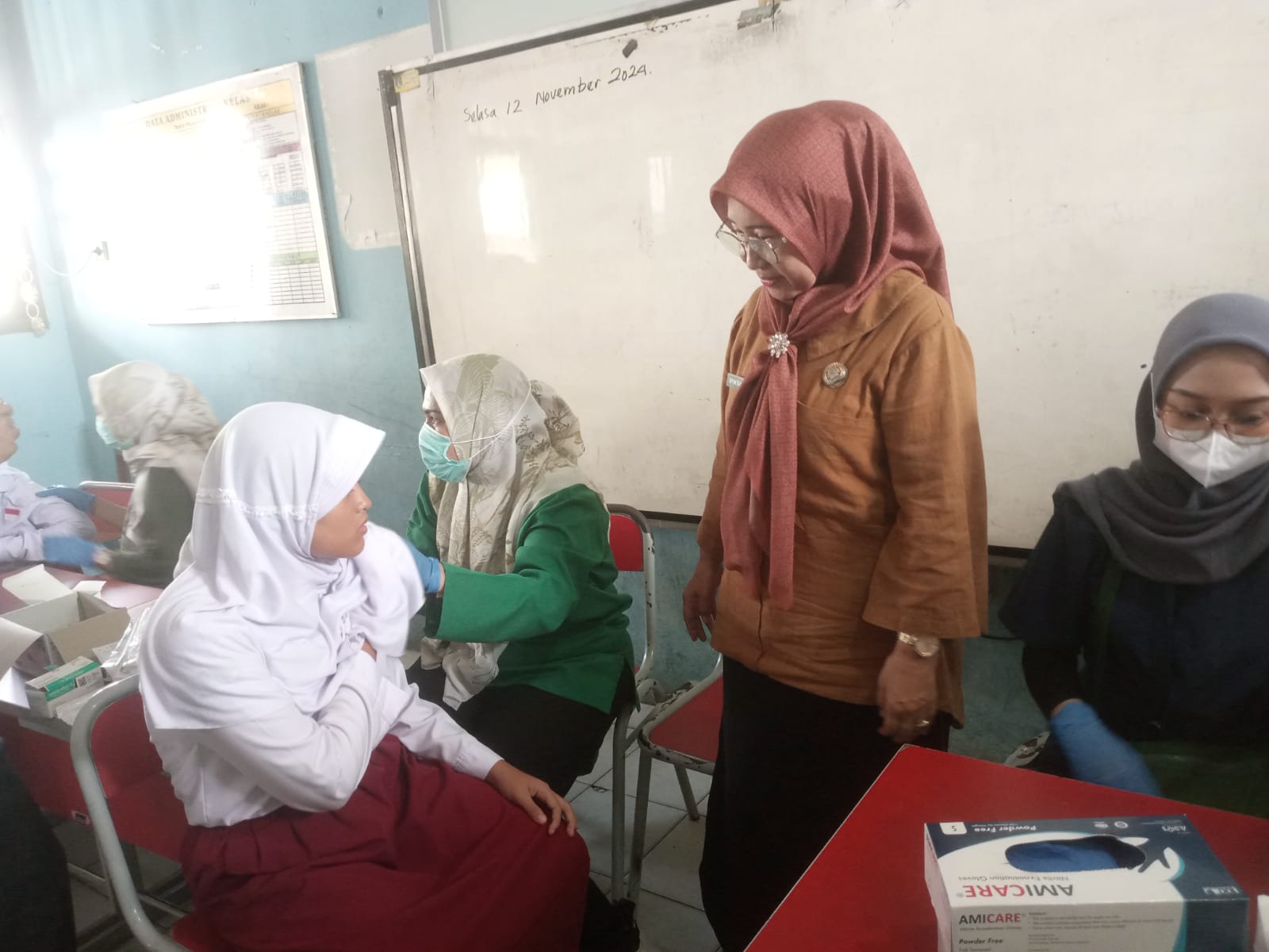 SDN Mekarjaya 12 Adakan Imunisasi Tahap Akhir BIAS 2024