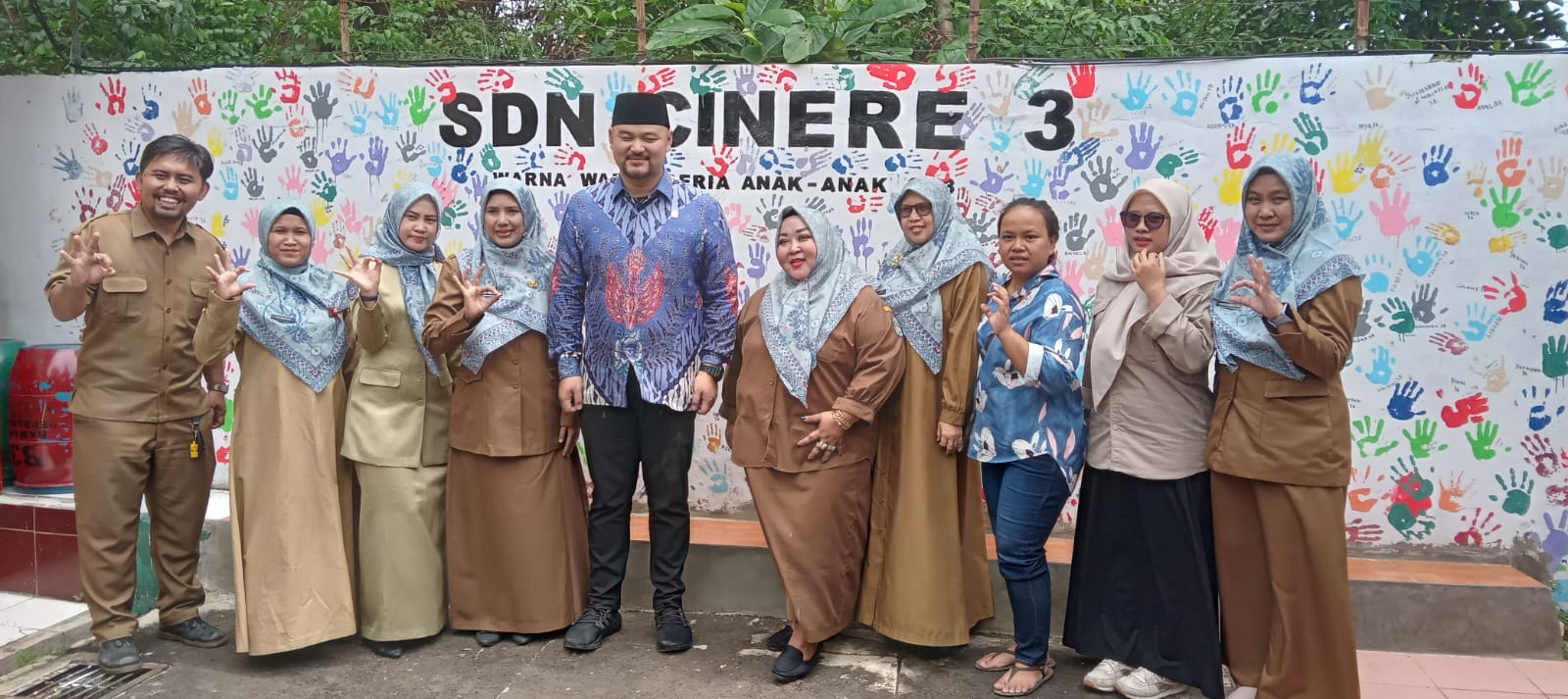 Tinjau SDN Cinere 3, Anggota DPRD Komisi D Siap Perjuangkan Kebutuhan Sekolah