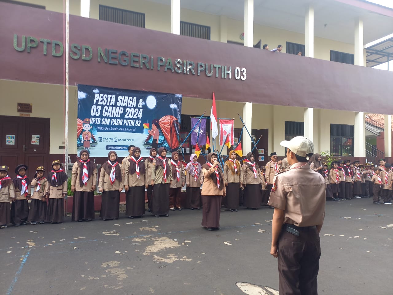 SDN Pasir Putih 03 Gelar Pesta Siaga dan Camp 2024