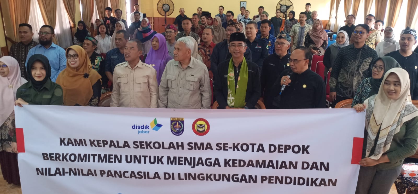 KCD wilayah 2 Bersama Pemkot Depok Gandeng Densus 88 Gelar Workshop Kebangsaan untuk Cegah Radikalisme di Lingkungan Pendidikan