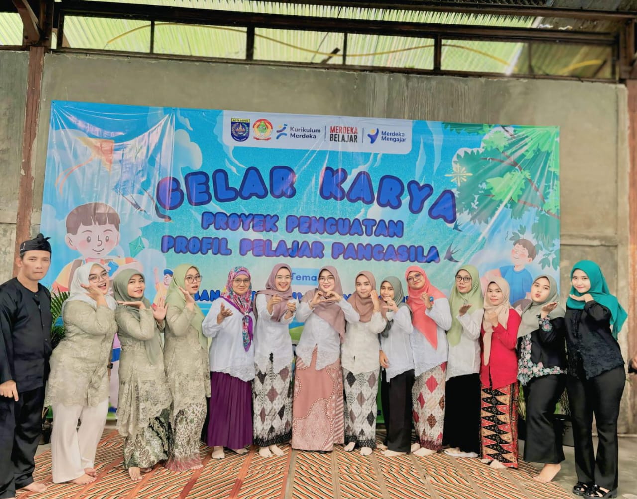 SDN Anyelir 2 Gelar Karya P5, Bangun Karakter Siswa dengan Tema Bangunlah Jiwa dan Raganya