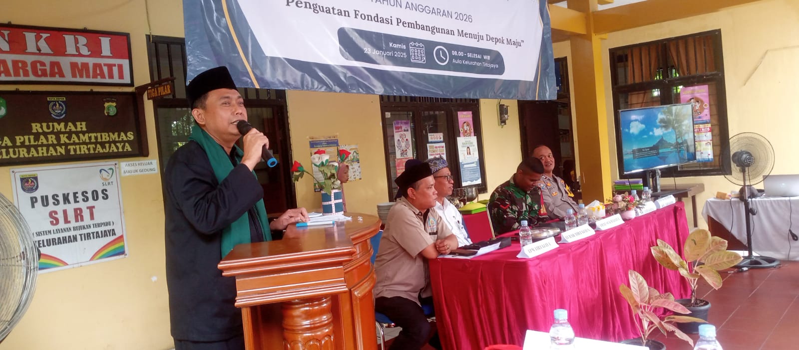 Wiyana Buka Musrenbang Tirtajaya, Warga Desak SMP Negeri dan Puskesmas Segera Dibangun