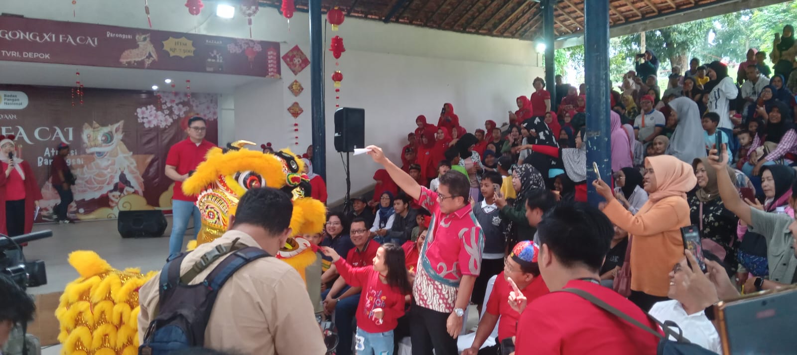Studio Alam TVRI Depok dan Badan Pangan Nasional Hidupkan Semangat Gong Xi Fa Cai