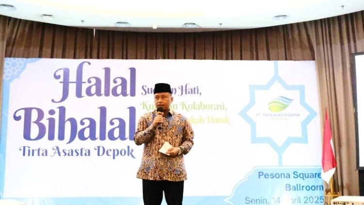 Wali Kota Depok Supian Suri Hadiri Halalbihalal Bersama Jajaran PDAM Depok