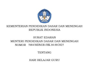 Kemendikdasmen Resmi Canangkan “Hari Belajar Guru” Untuk Tingkatkan Profesionalisme Pendidik