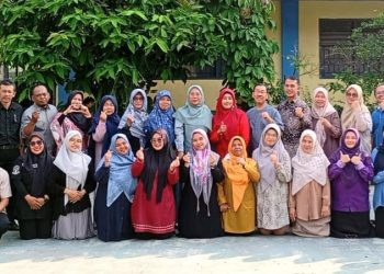 Suasana Hangat Warnai Halal Bihalal Hari Pertama Sekolah di Yayasan Tadika Pertiwi Cinere