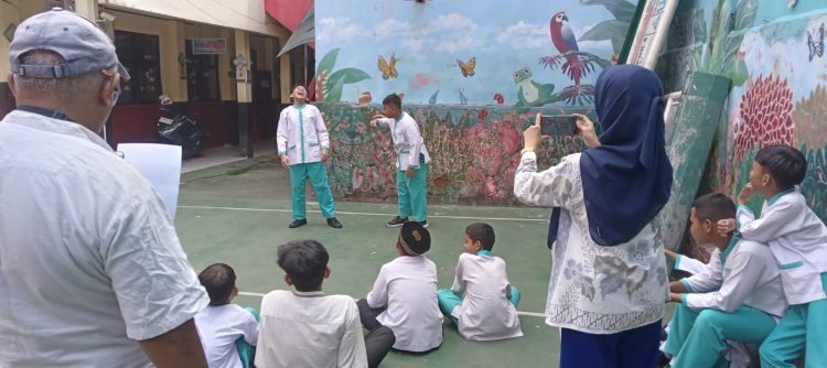 Siswa SDN Depok 4 Antusias Ikuti Latihan FLS2N, Siap Tampil Maksimal di Ajang LLP
