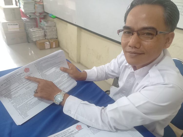 SDN Duren Seribu 01 Uji  Siswa Kelas 6 dengan STS, Jadi Penentu Nilai Rapor