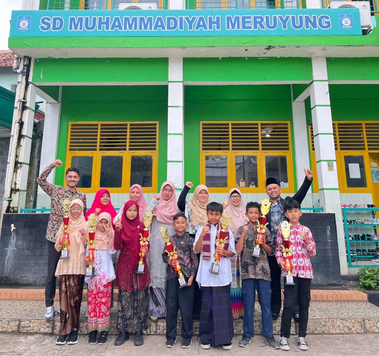 Siswa SD Muhammadiyah Meruyung Borong Medali di Ajang O2SN Kecamatan Limo