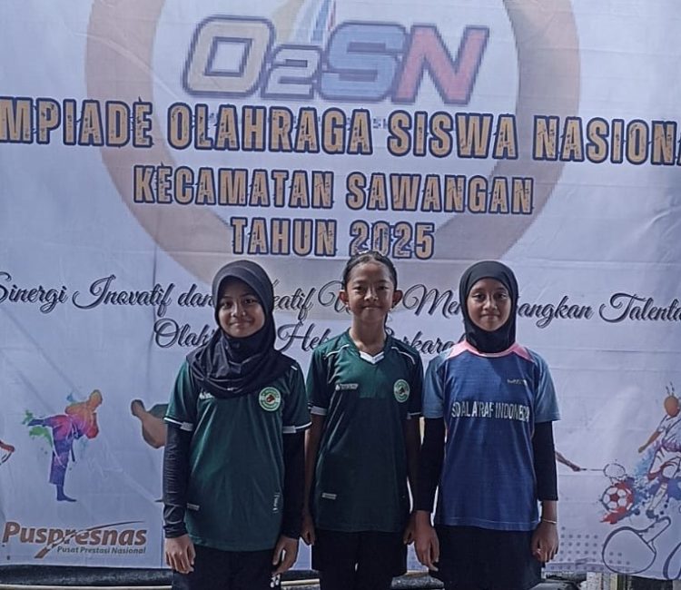 Anindita Siswa SDIT Al Araf Raih Juara 1 Bulutangkis di O2SN Kecamatan Sawangan
