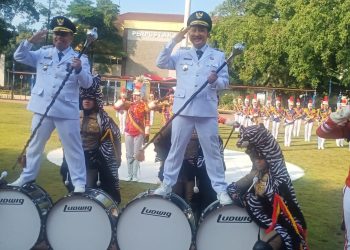 Peringatan Hari Jadi ke-26, Pemerintah Kota Depok Gelar Upacara di Balai Kota