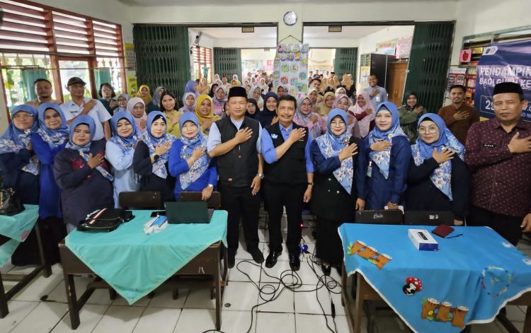 84 Guru SD di Kecamatan Cilodong Ikuti Pendampingan Asesmen Penilaian Sumatif Akhir Jenjang