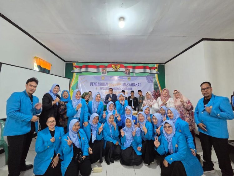Mahasiswa Magister Manajemen Pendidikan Unpam Laksanakan PKM di Desa Cihowe, Soroti Peran Budaya Organisasi dan Media Sosial dalam Ketahanan Pangan